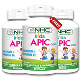 2 Apic Chews + 1 Apic Chews Free